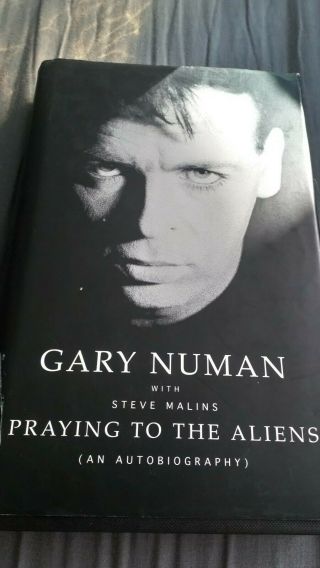 Gary Numan Book Praying To The Aliens