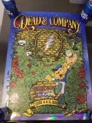 Dead And Company Poster Wrigley Field Chicago June 14 & 15,  2019 1228 Of 2450