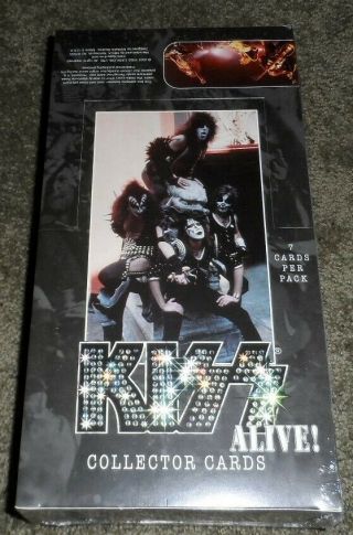 Kiss - 2009 Alive Trading Cards 36 Packs / Box 252 Card Total In A Box