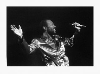 1983 Marvin Gaye Soul Singer David Gahr Photo