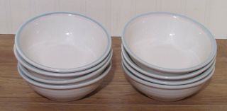 Pfaltzgraff Sunrise Cereal Bowls Set Of 8 Made In The Usa