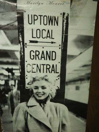 Marilyn Monroe,  Grand Central Station Nyc By Ed Feingersh,  1955 Poster 24x36