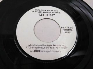 Beatles RARE 1970 U.  S.  APPLE RECORDS,  