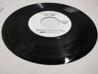 Beatles RARE 1970 U.  S.  APPLE RECORDS,  