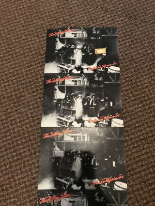 Rolling Stones Exile on Main Street postcards sheet 12 attached 1972 Vintage Old 2