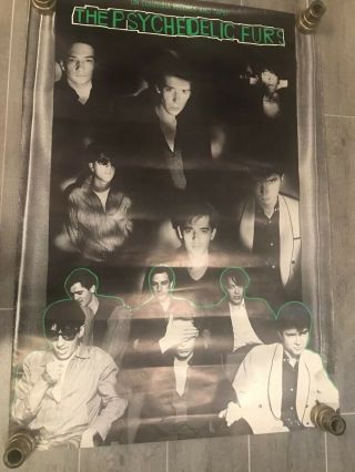 The Psychedelic Furs 1980 Debut Record Promo Poster 36 X 24 Awesome Brilliant