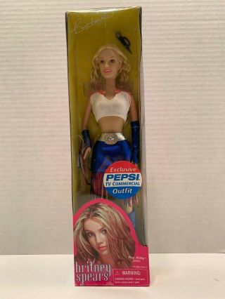 Rare Britney Spears Doll Exclusive Pepsi TV Commercial Outfit 2001 -, 2