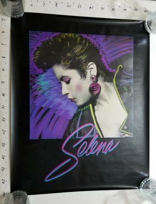 Selena Quintanilla Poster.  " Ven Conmigo Electric Neon " Ii