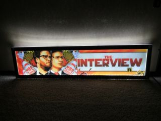 The Interview [2014] D/s 5x25 [large] Movie Theater Poster [mylar]