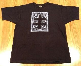 Faith And The Muse Tour T - Shirt Xl Evidence Of America Tour 2000 Goth
