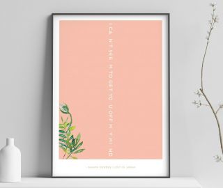 Shawn Mendes / Lost In Japan Lyrics Inspired Wall Art Print / Poster A4 A3