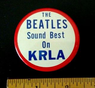The Beatles Sound Best On Krla (radio Los Angeles) 1960 