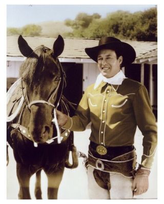 Old Western Movie Cowboy Photo - Bill Elliot