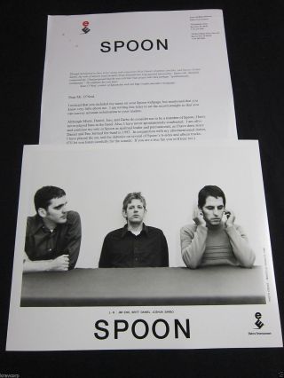 Spoon ‘a Series Of Sneaks’ 1998 Press Kit—photo