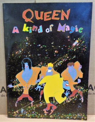 Queen A Kind Of Magic Concert Tour Programme,  Harp Lager Insert
