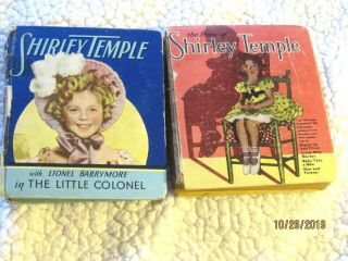 2 1930s Big Little Books W/ Shirley Temple Photos Story Of & The Little Colonel