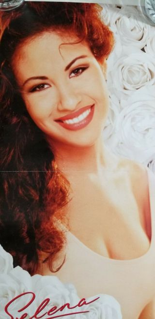 Selena Quintanilla Promo Poster Flat " Motion Picture Soundtrack "