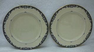 Lenox China Liberty Pattern Dinner Plate - Set Of Two (2) - 10 - 5/8 "