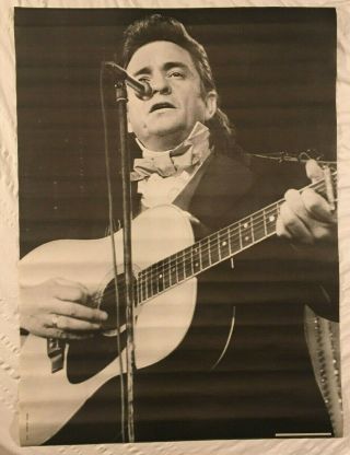 Johnny Cash 1969 Personality Poster York City