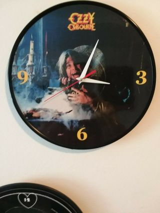 Ozzy Osbourne - 12 Inch Quartz Wall Clock - Priority / Poster