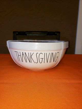 Rae Dunn Ceramic Fall Mixing Bowls Set Of 3 Thanksgiving,  Give Thanks,  Grateful