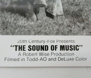 8 Vintage 1965 (8x10) Movie Media Photos THE SOUND OF MUSIC Julie Andrews wz8666 5