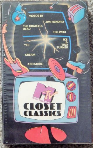 Mtv Closet Closet Classics; Beta 1986,  Yes,  Who,  Cream,  Grateful Dead