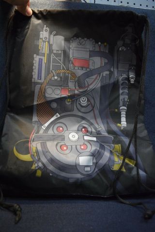 Ghostbusters Drawstring Proton Pack Backpack Loot Crate Exclusive