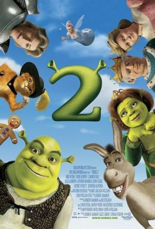Shrek 2 Movie Poster Mike Myers,  Cameron Diaz - 11 X 17 Inches