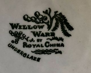 4 Royal China Blue Willow 10 