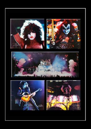 Kiss 1975 Alive Custom 24x36 Quality Poster Paul Gene Limited Stock
