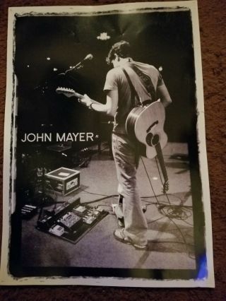 John Mayer On Stage Poster