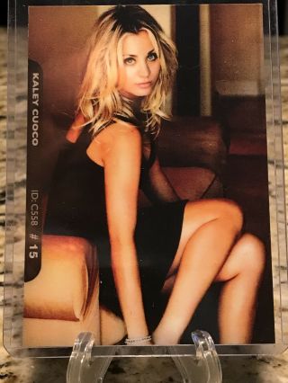 Gorgeous Kaley Cuoco Project - X Limited Edition Collector Card - Big Bang Theory