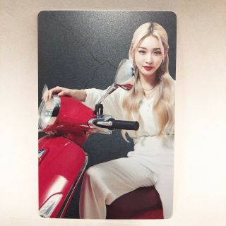 Chungha Official Guljak Tteokbboki Chicken Photocard Photo Card Girl K - Pop Idol