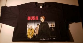 Bush Authentic Concert T - Shirt Xl Never Worn The Chemicals Between Us Tour