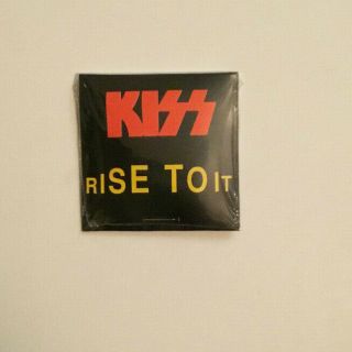 Kiss - Rare Promotional 1990 Rise To It Condom (hot In The Shade) Mt - Rare