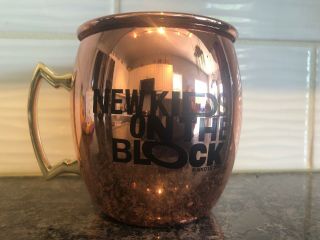 Kids On The Block Copper Cup Coffee Mug Nkotb Fan Club Exclusive Moscow Mule