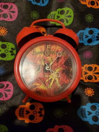 Rare Htf Insane Clown Posse Twin Bell Alarm Clock Icp Collectible Memorabilia