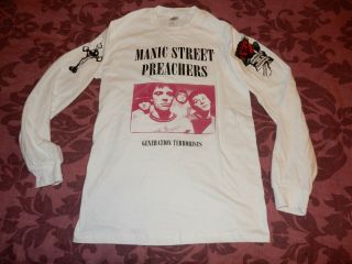 Bn Unworn Manic Street Preachers Generation Terrorists T - Shirt,  Size Small S