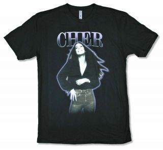 Cher Purple Outline T - Shirt (xl)