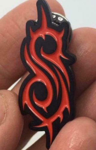Slipknot - Logo Pin Badge.  And.  We Are Not Your Kind.