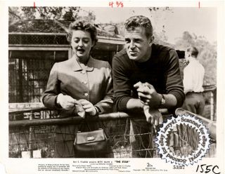 10th Nomination = Bette Davis,  Sterling Hayden Still The Star (1953) Orig & Vint