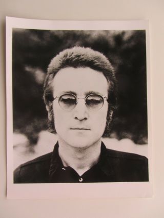 John Lennon 1973 Promo Newspaper Photograph Mind Games