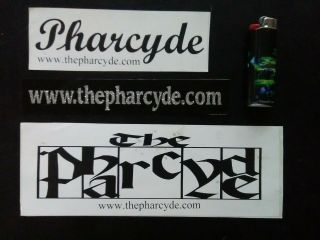 The Pharcyde - Testing The Waters 3x Vintage Rare Promo Stickers Bizarre Ride Ii