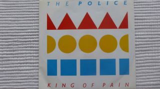 The Police King Of Pain (very Rare) Us 7 " Single