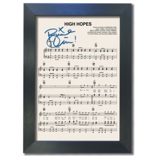 Panic at the Disco High Hopes Signed Music Sheet Album Autograph Print 802 3