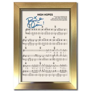 Panic at the Disco High Hopes Signed Music Sheet Album Autograph Print 802 5
