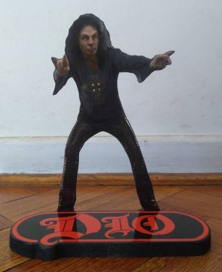 Ronnie James Dio Display 8 " Standee Figure Statue Mdf Cutout Doll Toy Standup Cd