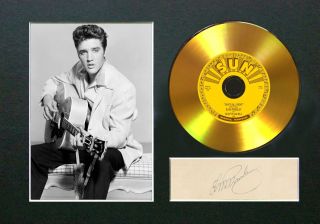 Gold Disc Elvis Presley That 
