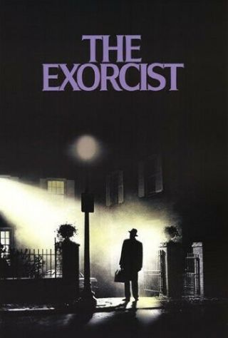 The Exorcist - Movie Poster - Horror Classic - 91 X 61 Cm 36 " X 24 "
